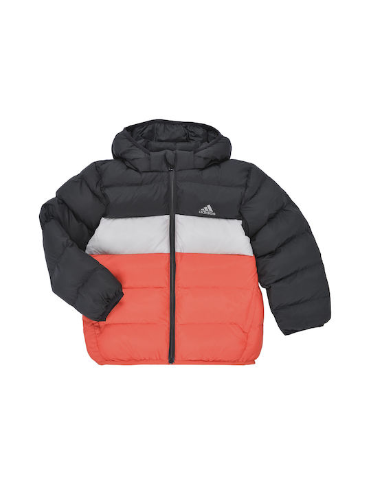 adidas Kids Casual Jacket with Hood Black