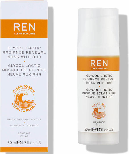 Ren Mască Pentru Față Glycol Lactic Radiance Renewal 50ml