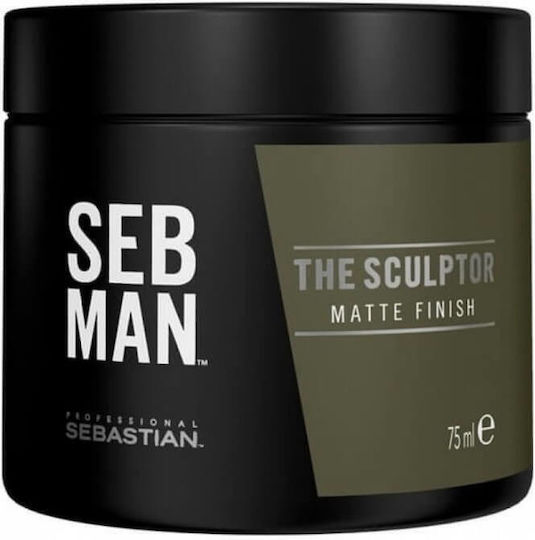 Sebastian Professional Seb Man Sculptor Matte Clay Πηλός για Μεσαίο Κράτημα & Ματ Αποτέλεσμα 75ml