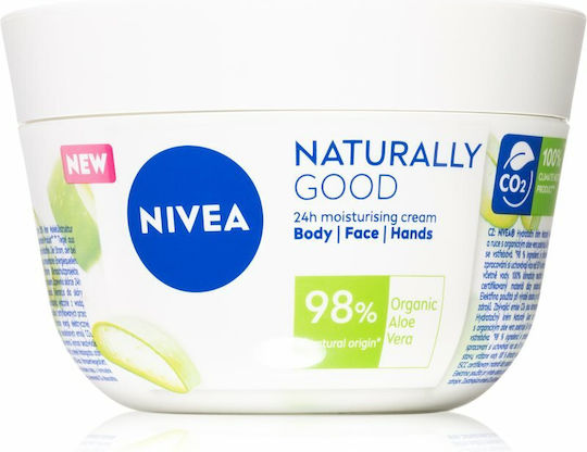 Nivea Naturally Good Aloe Vera Feuchtigkeitsspendende Creme Krperpflege  mit Aloe Vera 200ml | Skroutz Germany