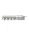 Anartisi Ilios Victoria One-Way Metallic Curtain Track Silver 240cm 513624-03