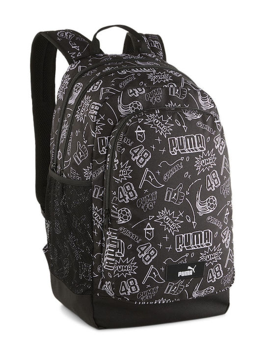 Puma Academy School Bag Backpack Junior High-High School in Black color 29lt