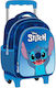 Disney Stitch School Bag Trolley Elementary, Elementary