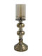 Fylliana Fl2016912 Candle Holder Metal in Gold Color 14x45x14cm 1pcs
