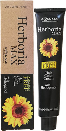 Kyana Herboria Max Ammonia Free Боя За Коса Без Амоняк 6/1 Тъмно Рус Мока 100ml