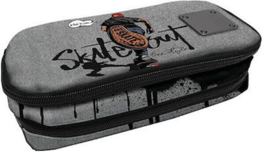 Graffiti Pencil Case with 2 Compartments