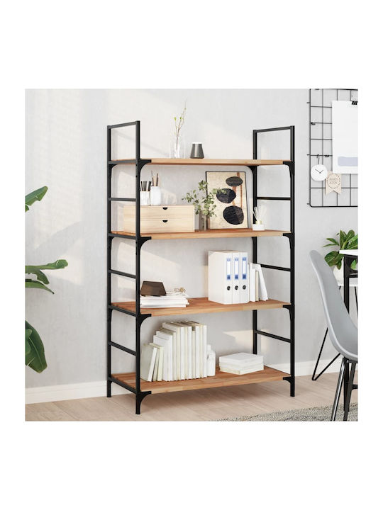 vidaXL Rectangular Bookcase Shelf made of Solid...