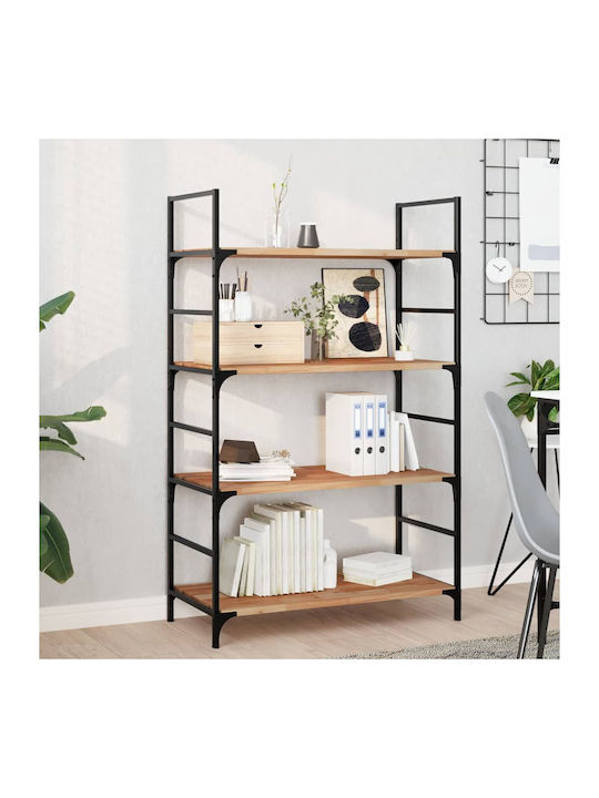 vidaXL Rectangular Bookcase Shelf made of Solid...