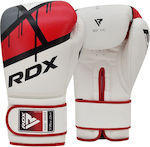 RDX Boxhandschuhe aus Leder Rot