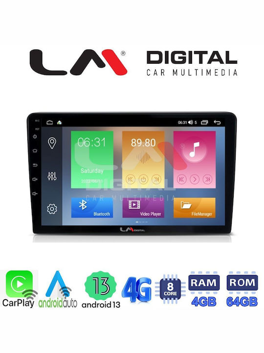 LM Digital Auto-Audiosystem für Ford Focus / Mondeo / Galaxie / S-Max 1995 > 2005 (Bluetooth/USB/WiFi/GPS/Apple-Carplay/Android-Auto)