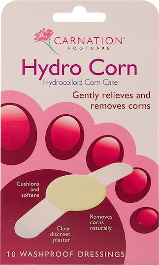 Carnation Επιθέματα Hydrocolloid Corn Care Gel Κάλους 10τμχ