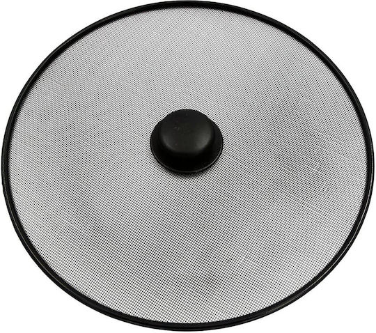 Sidirela Food Cover made of Stainless Steel 29cm in Black Color E-1303 1pcs