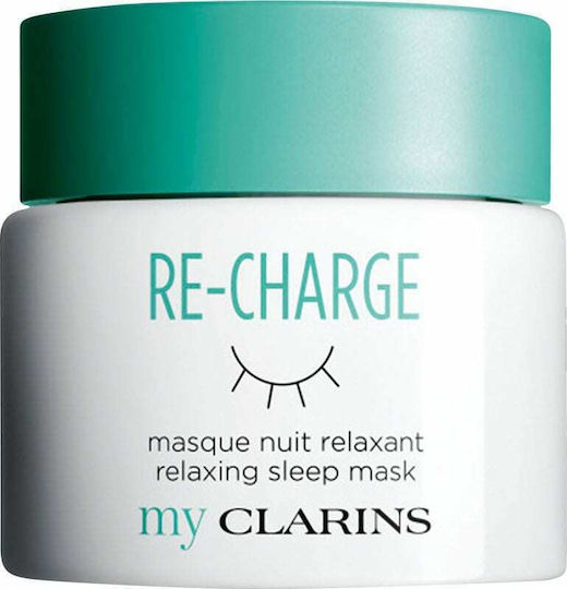 Clarins Re-charge Relaxing Sleep Gesichts- & Augenmaske 50ml