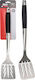 BBQ Collection Spatel Grill Geschlitzt Rostfreier Stahl 45cm