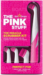 Σετ Ηλεκτρική Βούρτσα Καθαρισμού Pink Stuff Miracle Scrubber Kit