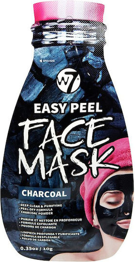 W7 Cosmetics Easy Peel Charcoal Face Mask 10gr
