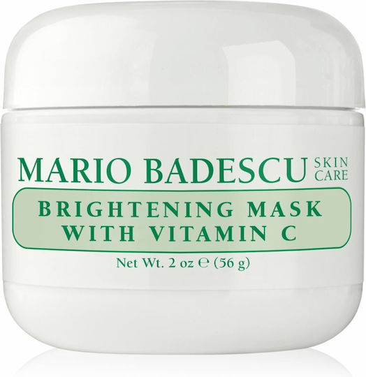Mario Badescu Brightening With Vitamin C Μάσκα Προσώπου 56gr