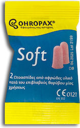 Ohropax Soft Ωτοασπίδες σε Ροζ Χρώμα 2τμχ