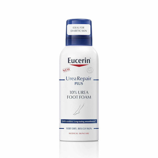 Eucerin Urea Repair Plus 10% Urea Αφρός Ανάπλασης Ποδιών 150ml