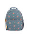 Tutete Kids Bag Backpack Blue Croc