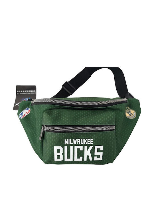 NBA Geantă de Talie pentru Copii Verde 32bucx15bucx15buccm. MILWAUKEE BUCKS NBA Geantă de Talie pentru Copii Verde 32bucx15bucx15buccm. MILWAUKEE BUCKS