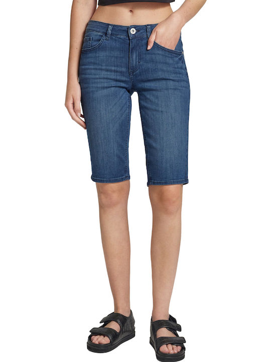 Tom Tailor Women's Bermuda Shorts Mid Stone Was...