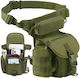Verk Group Militärische Tasche Oberschenkel Grün