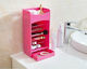 Organisationsständer für Kosmetik mit Ebenen Rosa 32,5x16x10,5cm
