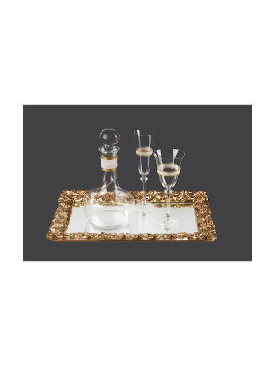 La Vista Wedding Carafe Set with Wine Glass 2pcs