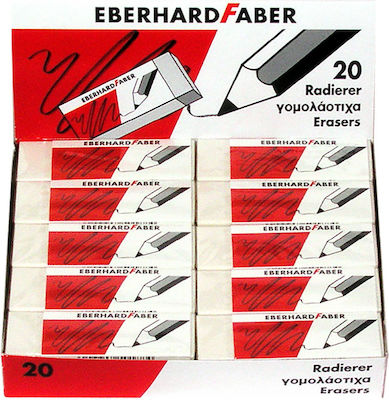 Faber Eraser for Pencil and Pen 1pcs White