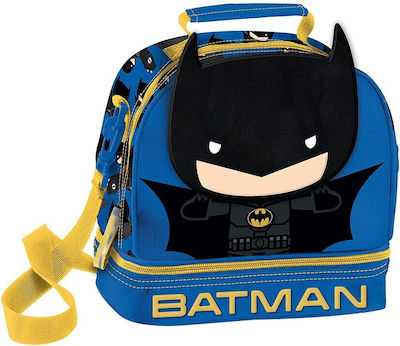 Graffiti Isothermal Food Case Blue Batman L20 x W16 x H22cm