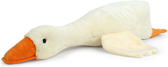 Produs Wp Merchandise Pernă de pluș decorativă cu gâscă albă Fredy 78 cm
