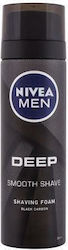 Nivea Men Deep Αφρός Ξυρίσματος 200ml