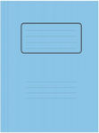 Premium Folder with Ears for Paper A4 Blue