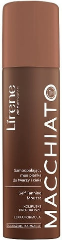 Lirene Macchiato Self Tanning Mousse for Face and Body 150ml