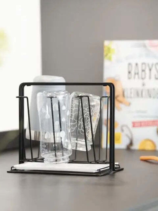 HAMA Bază De Organizare Pentru Chiuveta De Bucătărie Din Plastic Negru 17x20cm