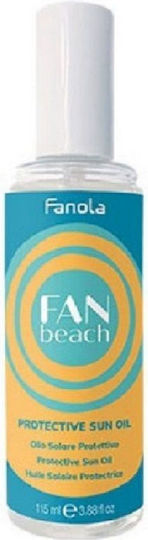 Fanola Fan Beach Spray Crema De Protecție Solară Pentru Păr 115ml