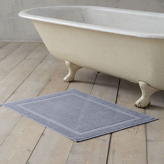 Nima Πατάκι Μπάνιου Βαμβακερό Volcano Medium Gray 50x75εκ.
