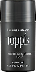 Toppik Влакна За Покриване На Разреждане На Косата Черно 12гр Toppik Влакна За Покриване На Разреждане На Косата Черно 12гр