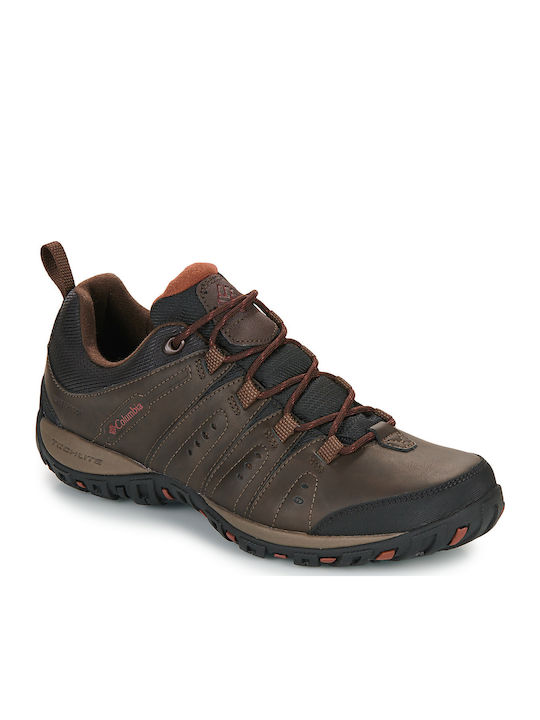 Columbia Woodburn Ii Men's Waterproof Brown Hiking Shoes