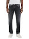 Grover Men's Jeans Pants with Regular Straight Fit Grey
