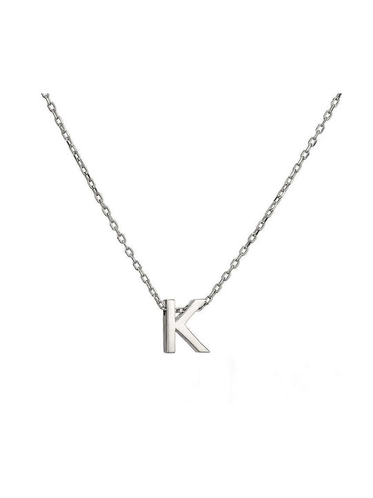 Goldsmith Necklace Monogram from Silver