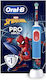 Oral-B Vitality Spiderman Electric Toothbrush for 3+ years Spiderman Red