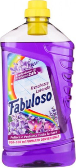 Fabuloso Υγρό Καθαριστικό Πατώματος Φρεσκάδα Λεβάντας Fabuloso (1lt)