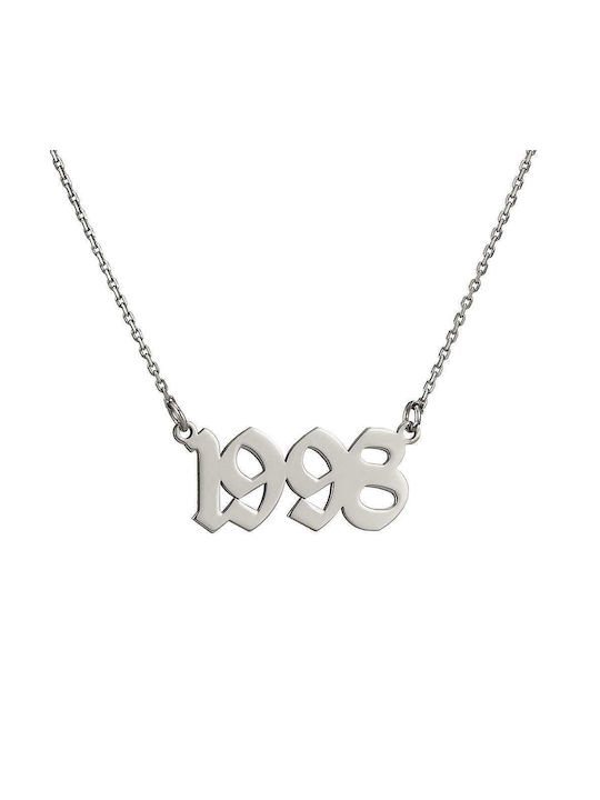 Goldsmith Necklace Name from Silver