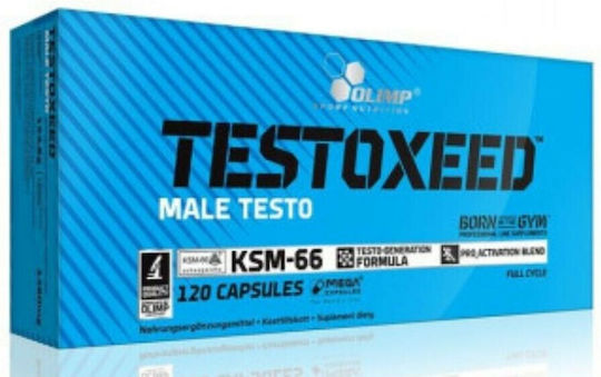Olimp Sport Nutrition Testoxeed Male Testo Συμπλήρωμα για Λίμπιντο & Ενίσχυση της Τεστοστερόνης 120 κάψουλες