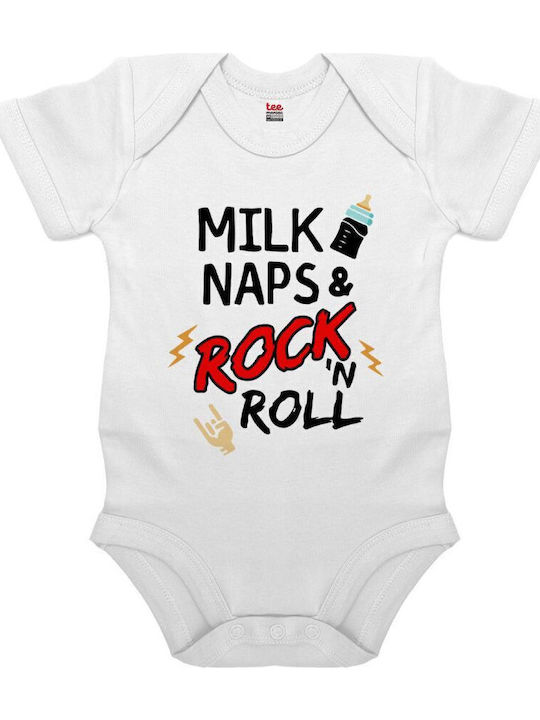Koupakoupa Milk Naps And Rock N' Roll Short-Sle...