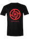 PCMerch T-shirt Μαύρο Βαμβακερό