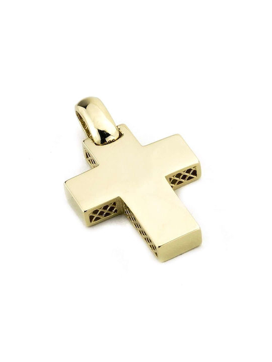 Goldsmith Men's Cross Double Sided with the Crucified