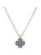 Goldsmith Women's Cross from Rose Gold Plated Silver with Chain